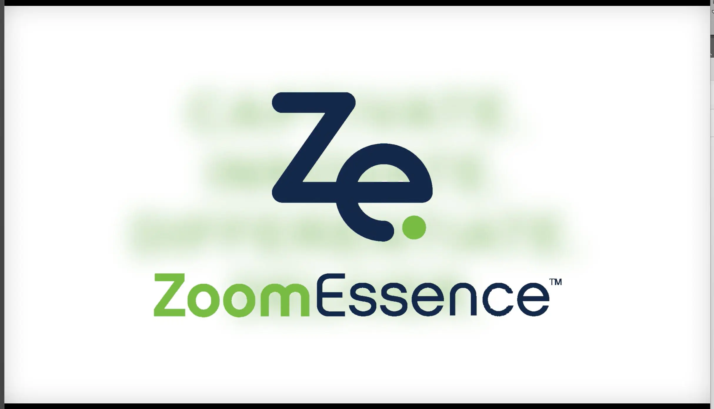 ZoomEssence Brand Video